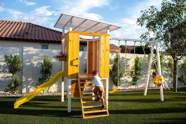 Avenlur Forest Modern Backyard Outdoor Swing Set