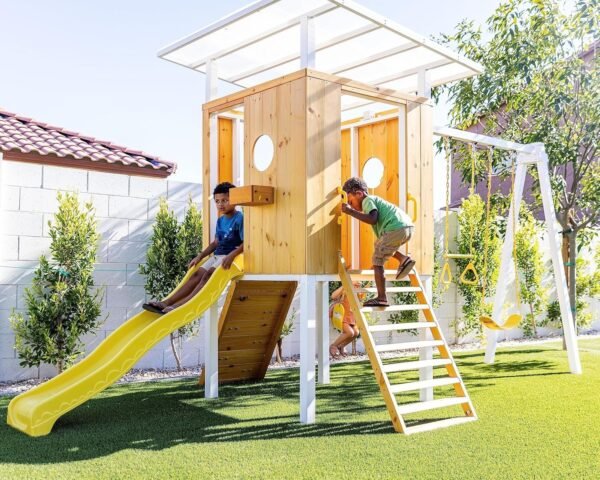 Avenlur Forest Modern Backyard Outdoor Swing Set