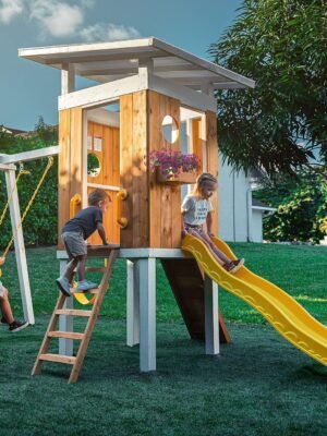 Avenlur Forest Modern Backyard Outdoor Swing Set