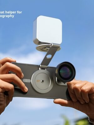 Professional Photography Cold Shoe-Port Accessories Mobile Phone Double Magnetic Bracket